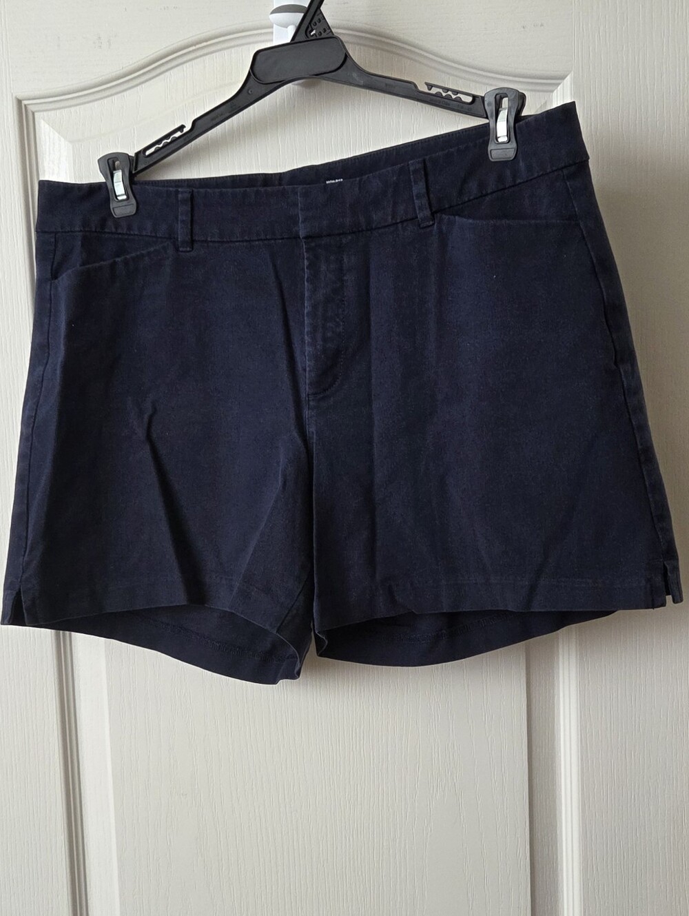 Old Navy Navy Tailored Bermuda Shorts